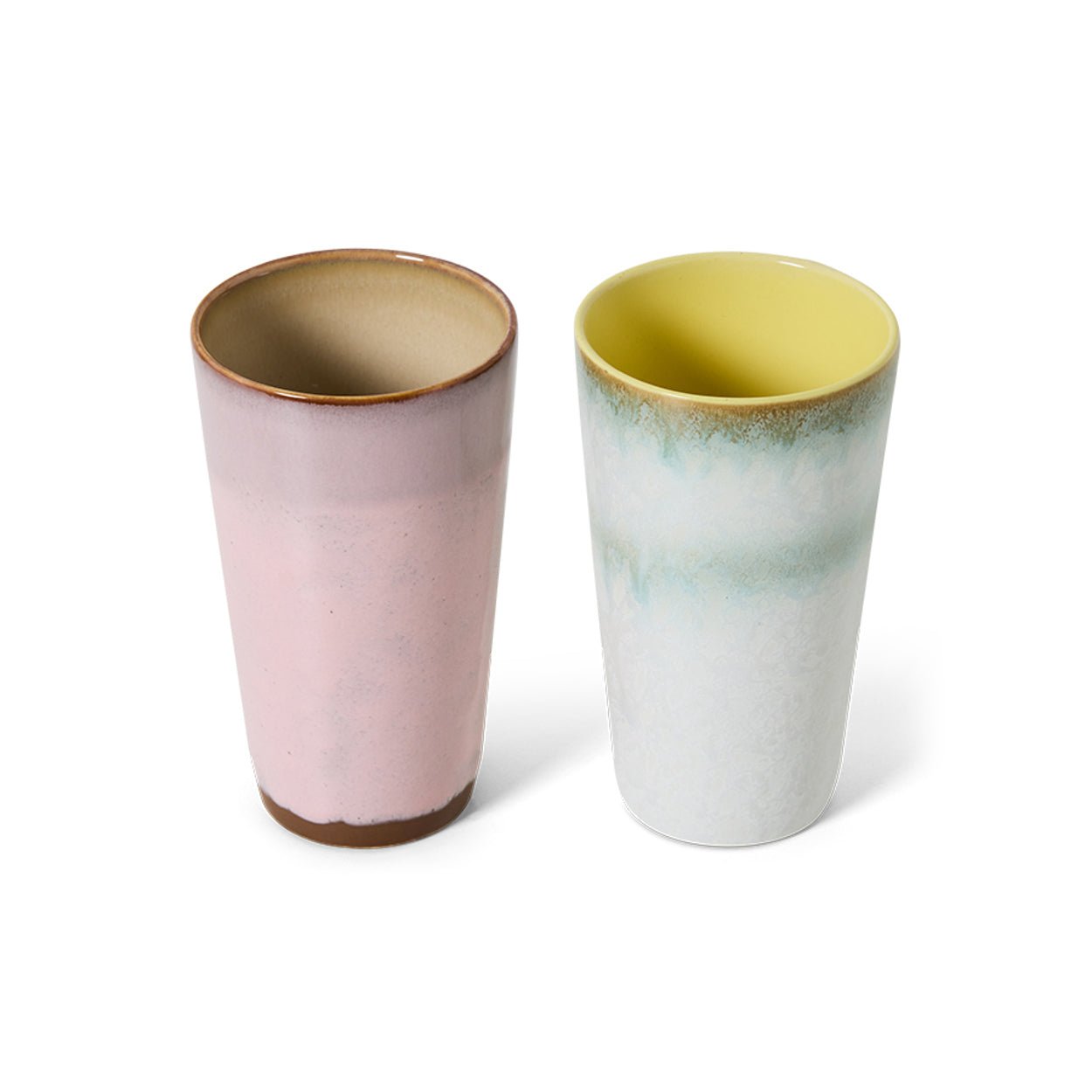 70's Céramics : Mugs à latte - Maison Caldeira