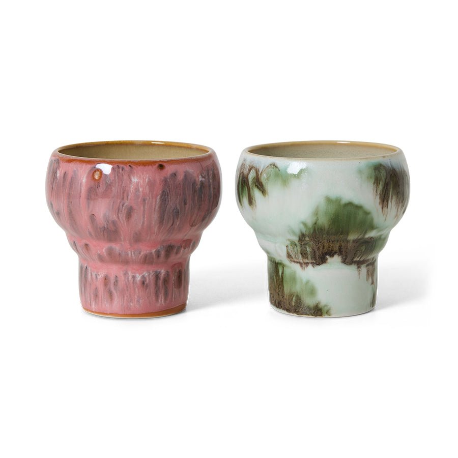 70's Céramics : mugs Lungo - Maison Caldeira