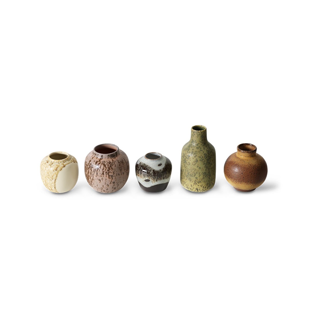 70's Céramics : Petits vases - Maison Caldeira