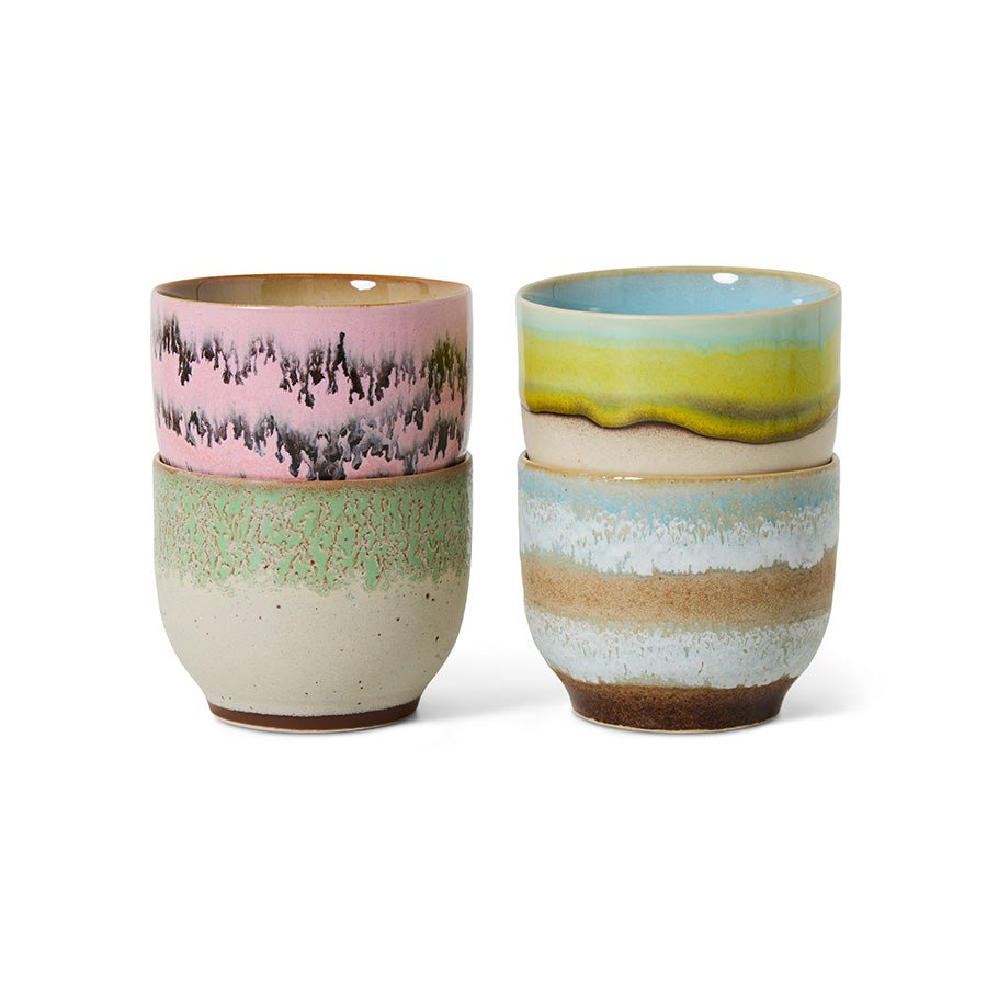 70's Céramics : Tasses à café - Maison Caldeira