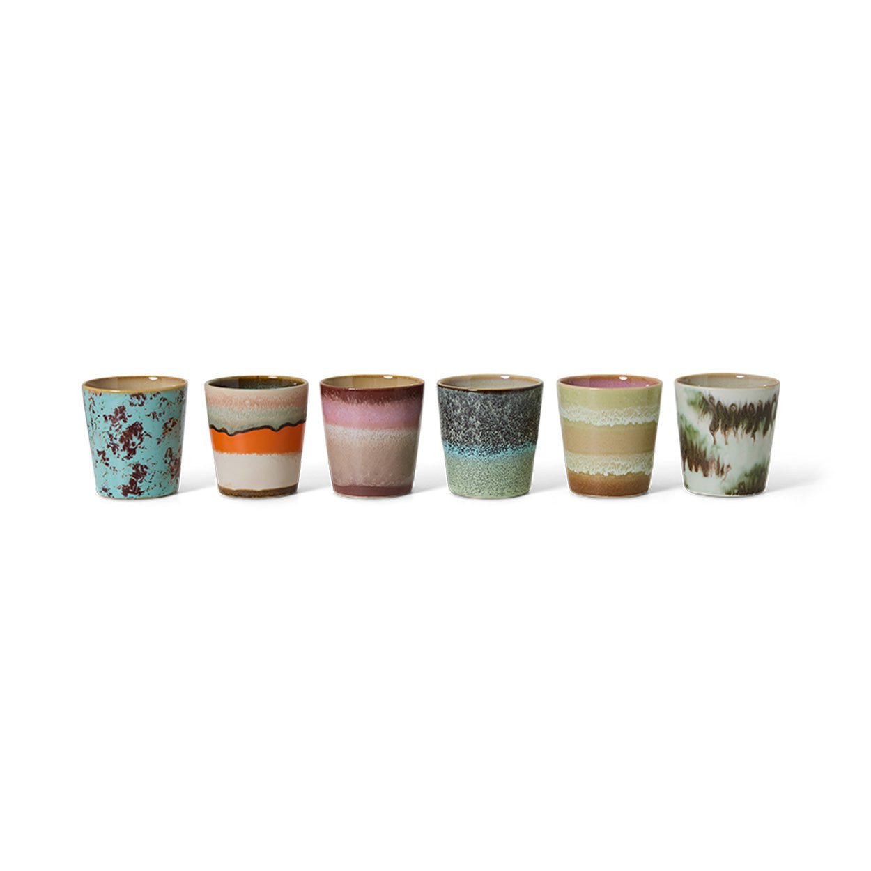 70's Céramics : Tasses à café - Maison Caldeira