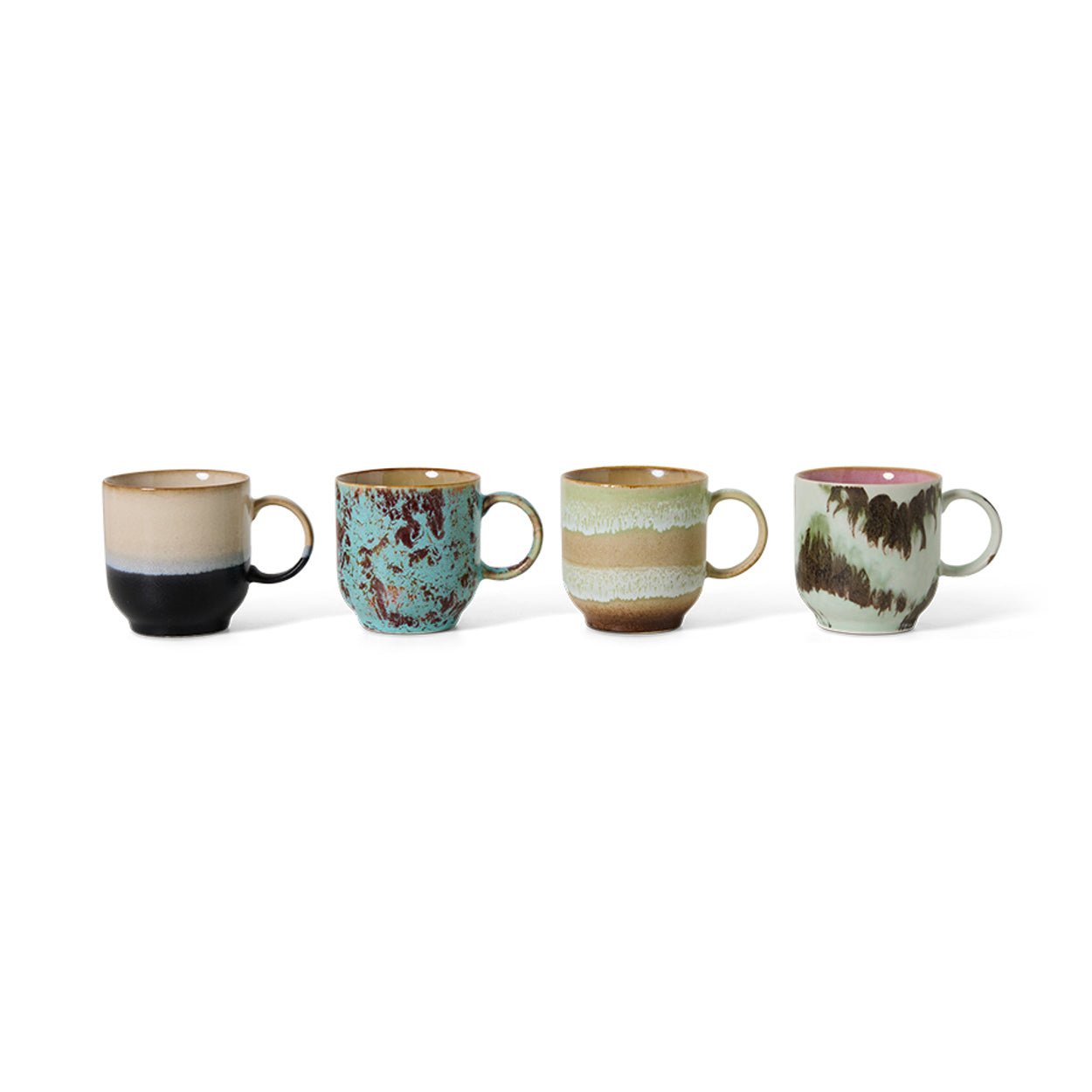70's Céramics : Tasses à café - Maison Caldeira