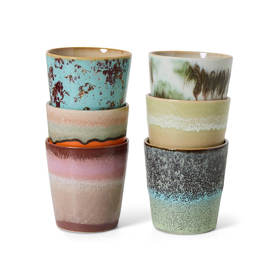 70's Céramics : Tasses à café - Maison Caldeira