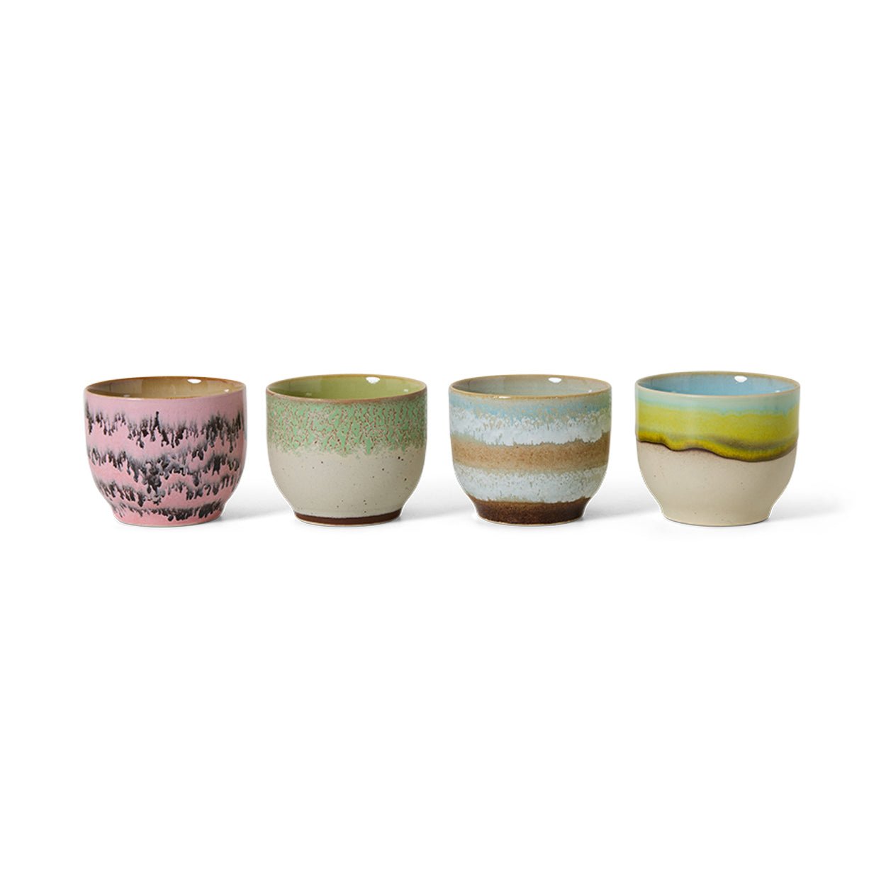 70's Céramics : Tasses à café - Maison Caldeira