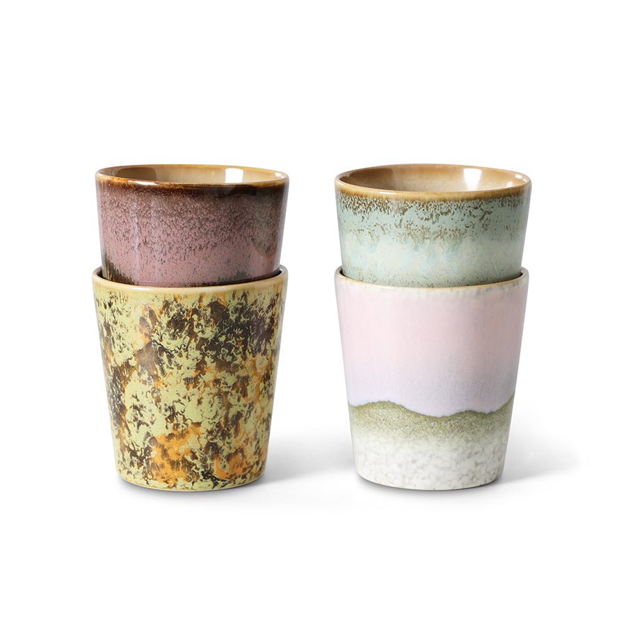 70's Céramics : Tasses à café - Maison Caldeira