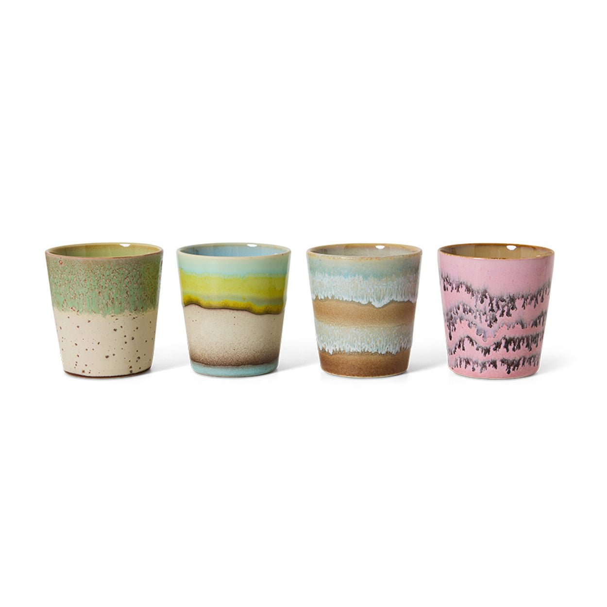 70's Céramics : Tasses à café - Maison Caldeira