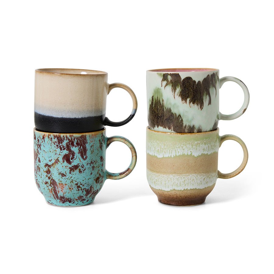 70's Céramics : Tasses à café - Maison Caldeira