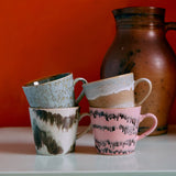 70's Céramics : Tasses à cappuccino - Maison Caldeira
