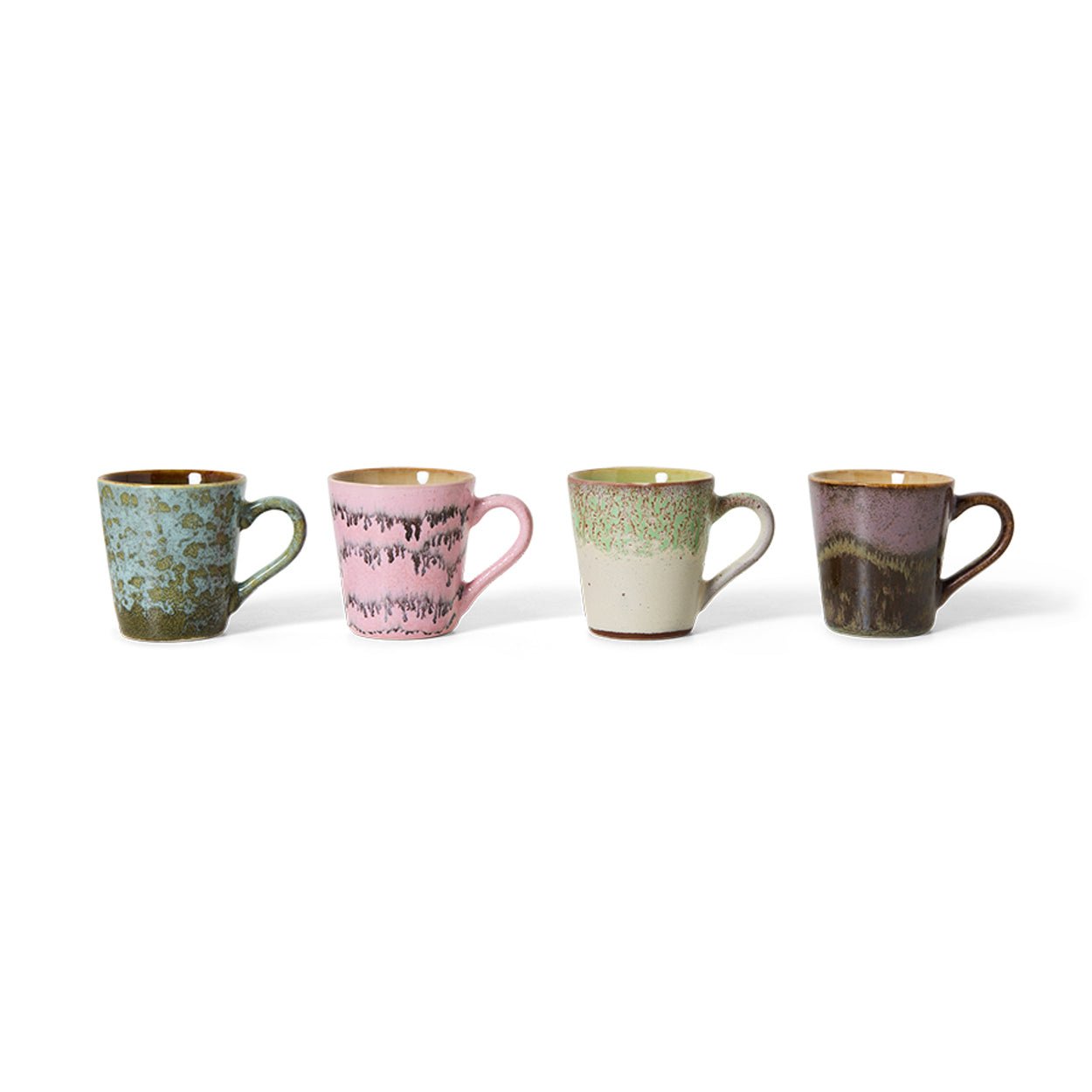 70's Céramics : Tasses à expresso - Maison Caldeira