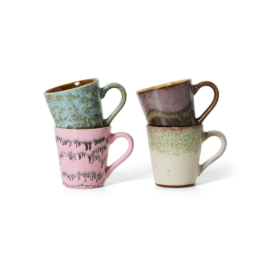 70's Céramics : Tasses à expresso - Maison Caldeira