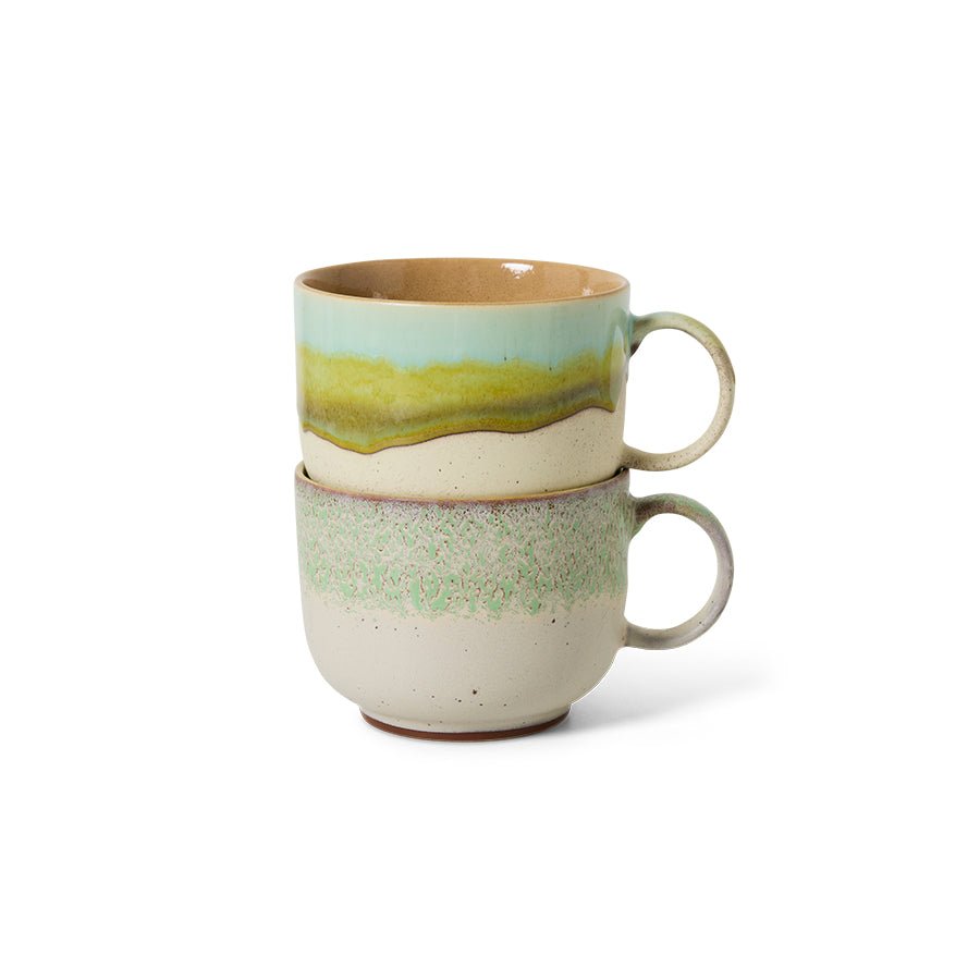 70's Céramics : Tasses à thé - Maison Caldeira