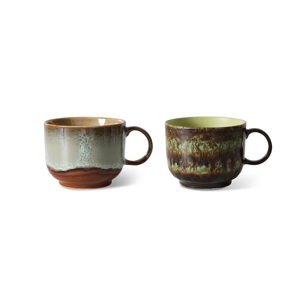 70's Céramics : Tasses à thé - Maison Caldeira