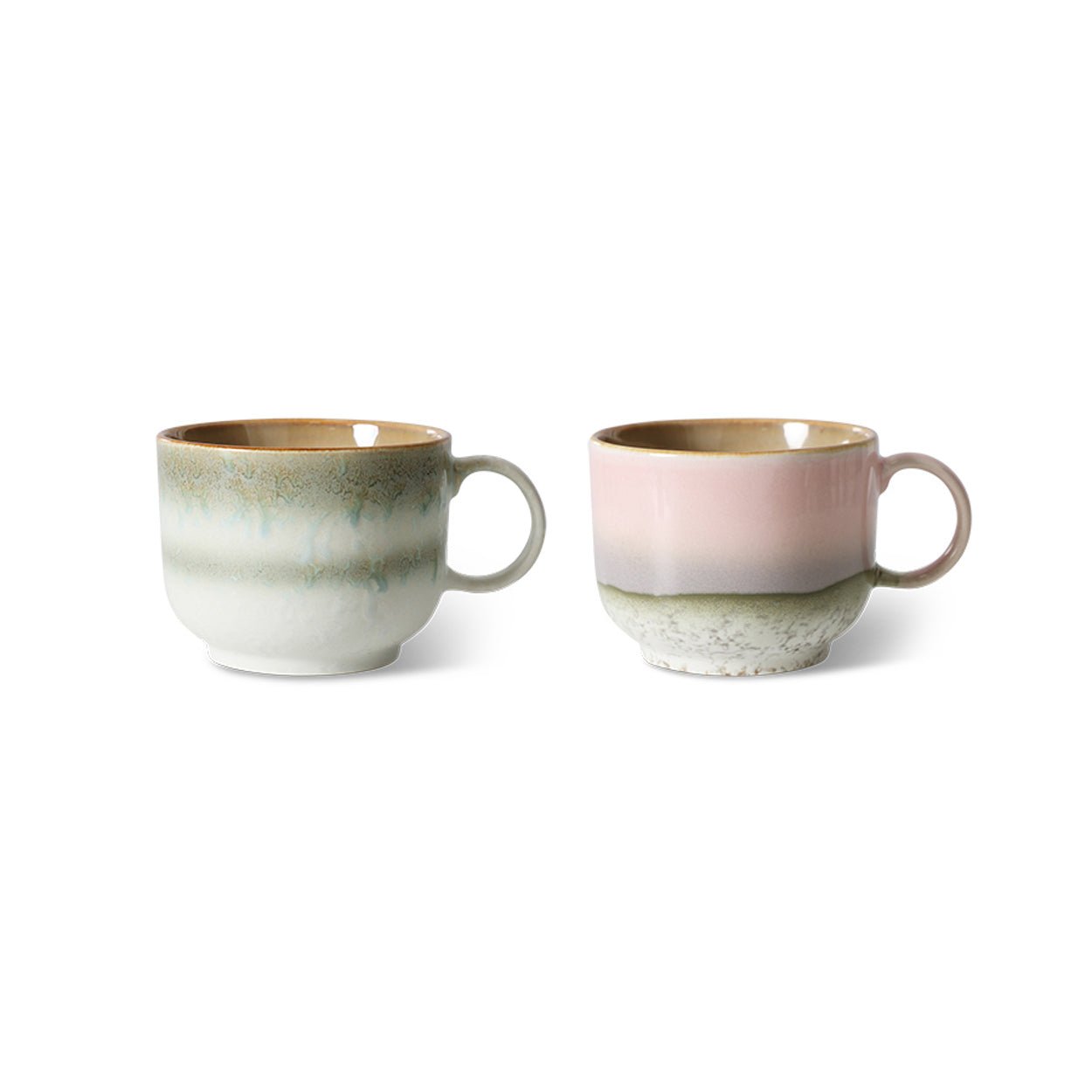 70's Céramics : Tasses à thé - Maison Caldeira