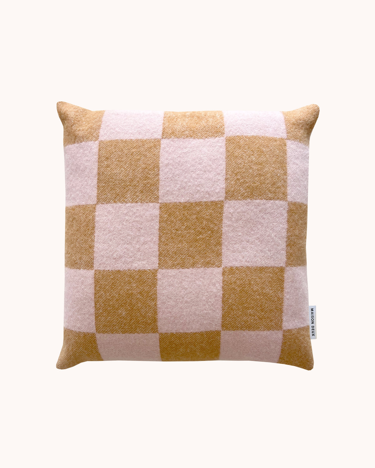 maison-caldeiraHousse de Coussin à Damier Terra Rose