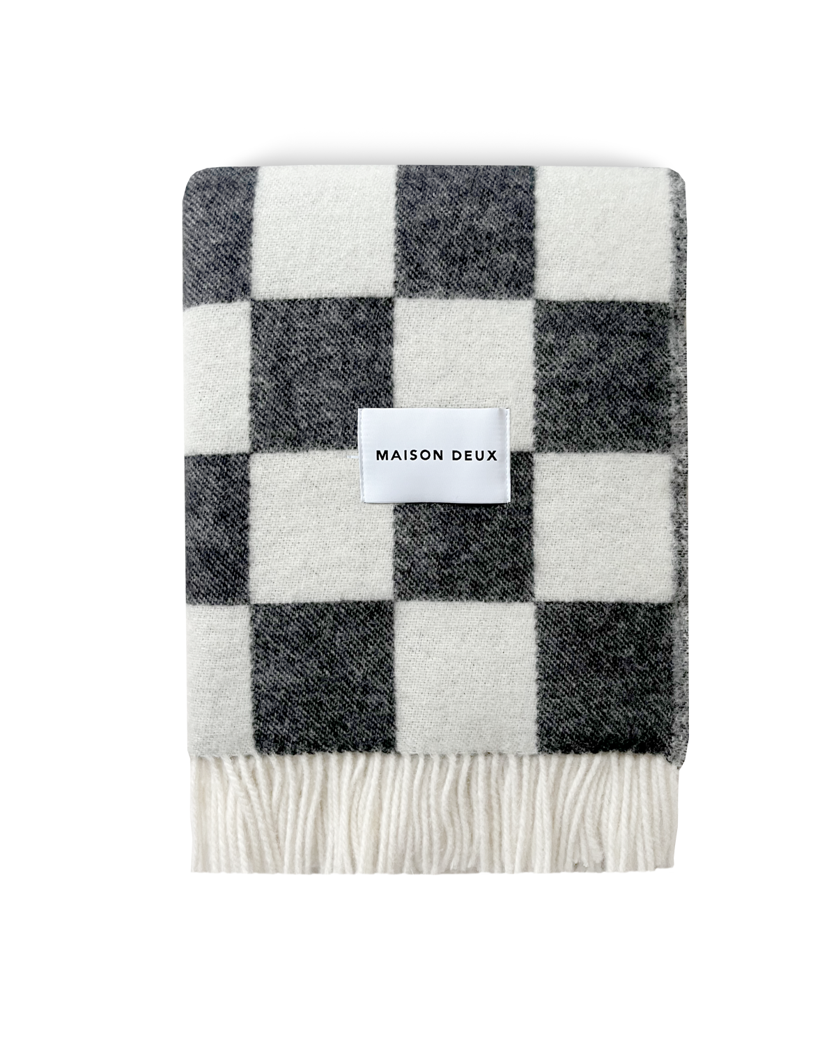 maison-caldeiraPlaid-Maison-Deux-Couverture-Damier-Noir-Blanc