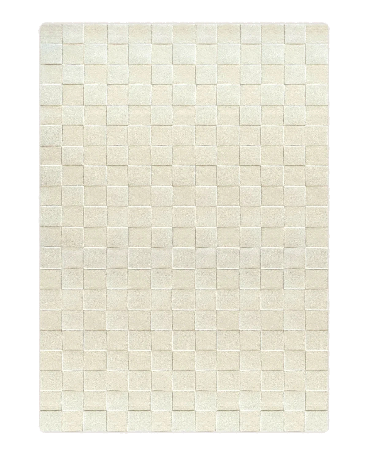 maison-caldeiraPlaid-Maison-Deux-Tapis-Damier-Blanc-Écru-170-x-240-cm
