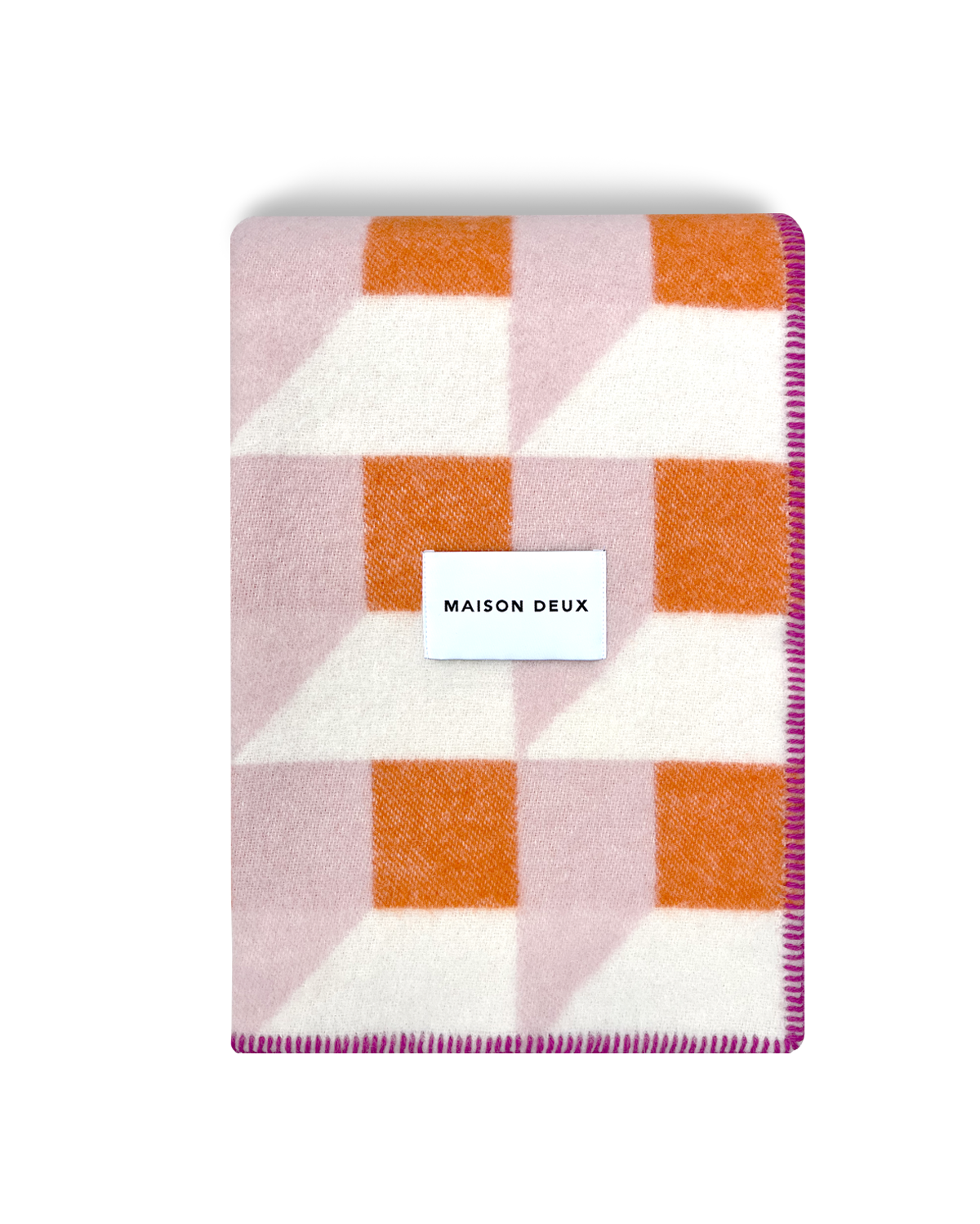 maison-caldeiraPlaid-Maison-Deux-Couverture-Cubis-Carotte-Rose