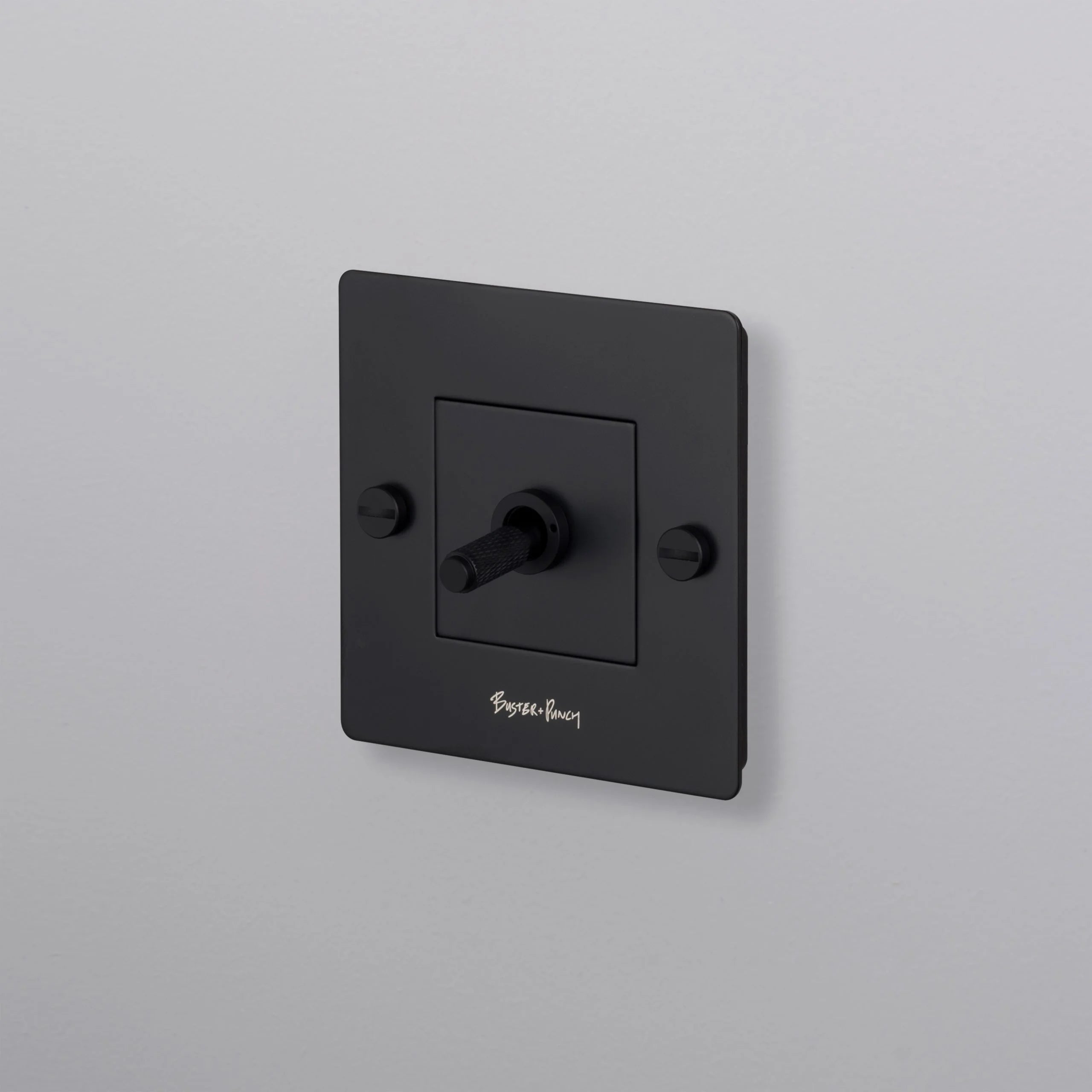 1G/Black Double Toggle Switch