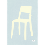 maison-caldeiraPlaid Splitted Chair Bleu Jaune Beurre 130 x 200 cm