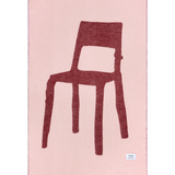 maison-caldeiraPlaid Splitted Chair Rose Bordeaux 130 x 200 cm