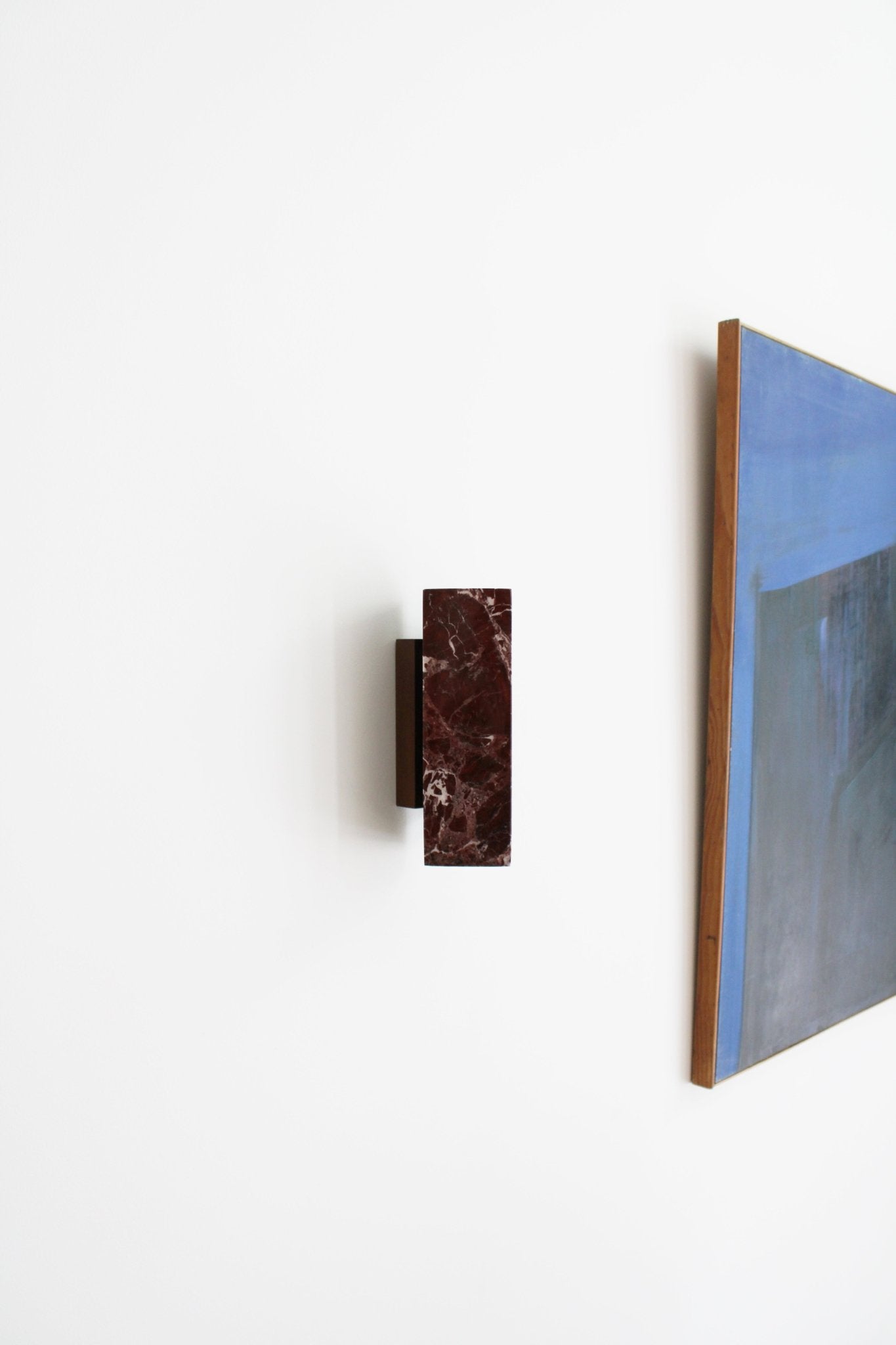 Applique Kali carrée - marbre - Baccaris - Design Contemporain - Maison Caldeira