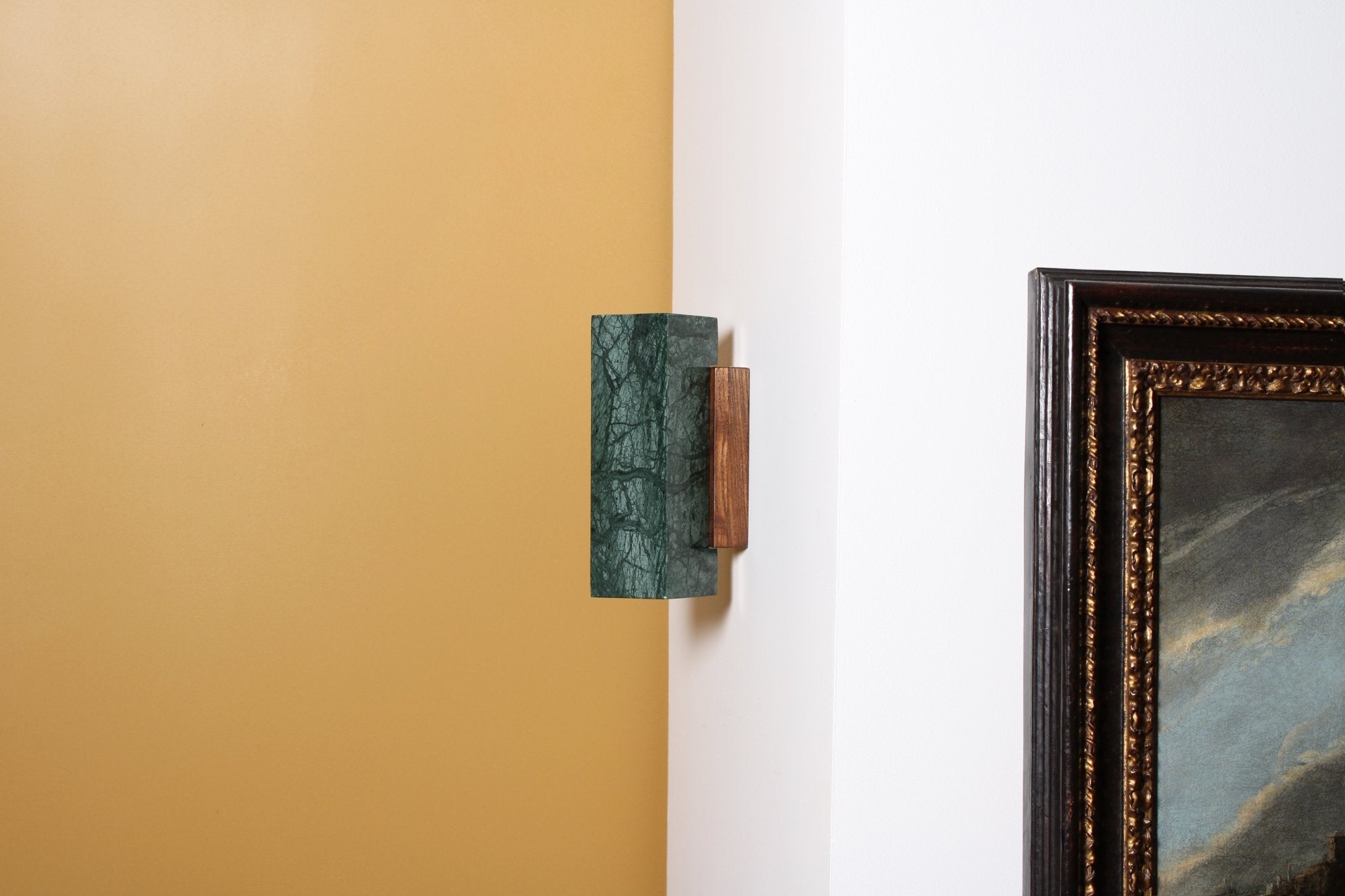 Applique Kali carrée - marbre - Baccaris - Design Contemporain - Maison Caldeira