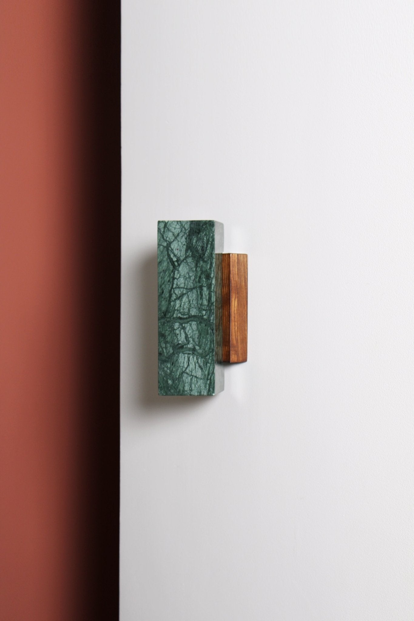 Applique Kali carrée - marbre - Baccaris - Design Contemporain - Maison Caldeira