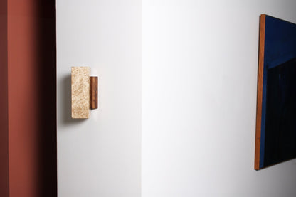 Applique Kali carrée - marbre - Baccaris - Design Contemporain - Maison Caldeira