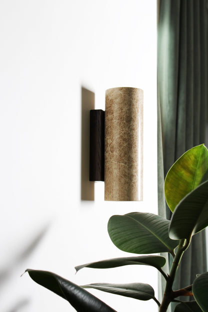 Applique Kali ronde - marbre - Baccaris - Design Contemporain - Maison Caldeira