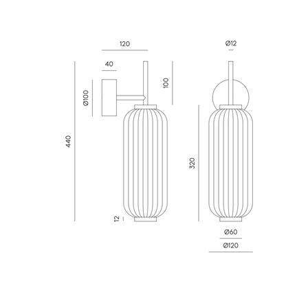 Applique murale Elma - Jose Fornas - Aromas del campo - Design Contemporain - Maison Caldeira