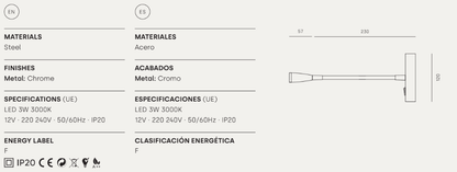 Applique murale FIND (A1110) – Aromas del Campo - Caldeira