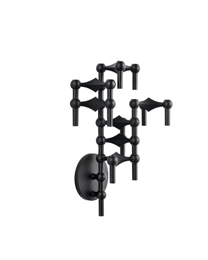 Applique murale pour bougeoirs - Noir - Stoff nagel - Design Contemporain - Maison Caldeira