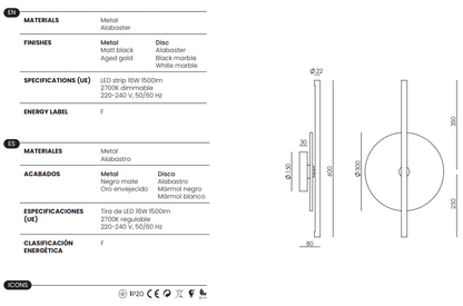 Applique Point - Aromas del campo - Caldeira
