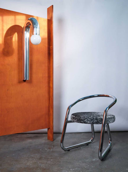 Applique Potence - Chrome - Axel Chay - Design Contemporain - Maison Caldeira