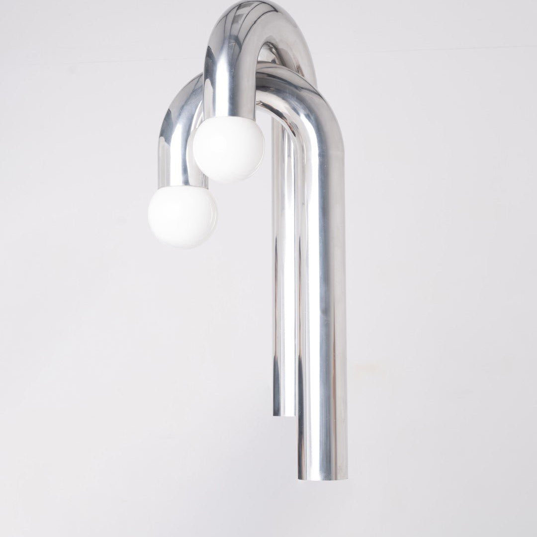 Applique Potence double - Chrome - Maison Caldeira