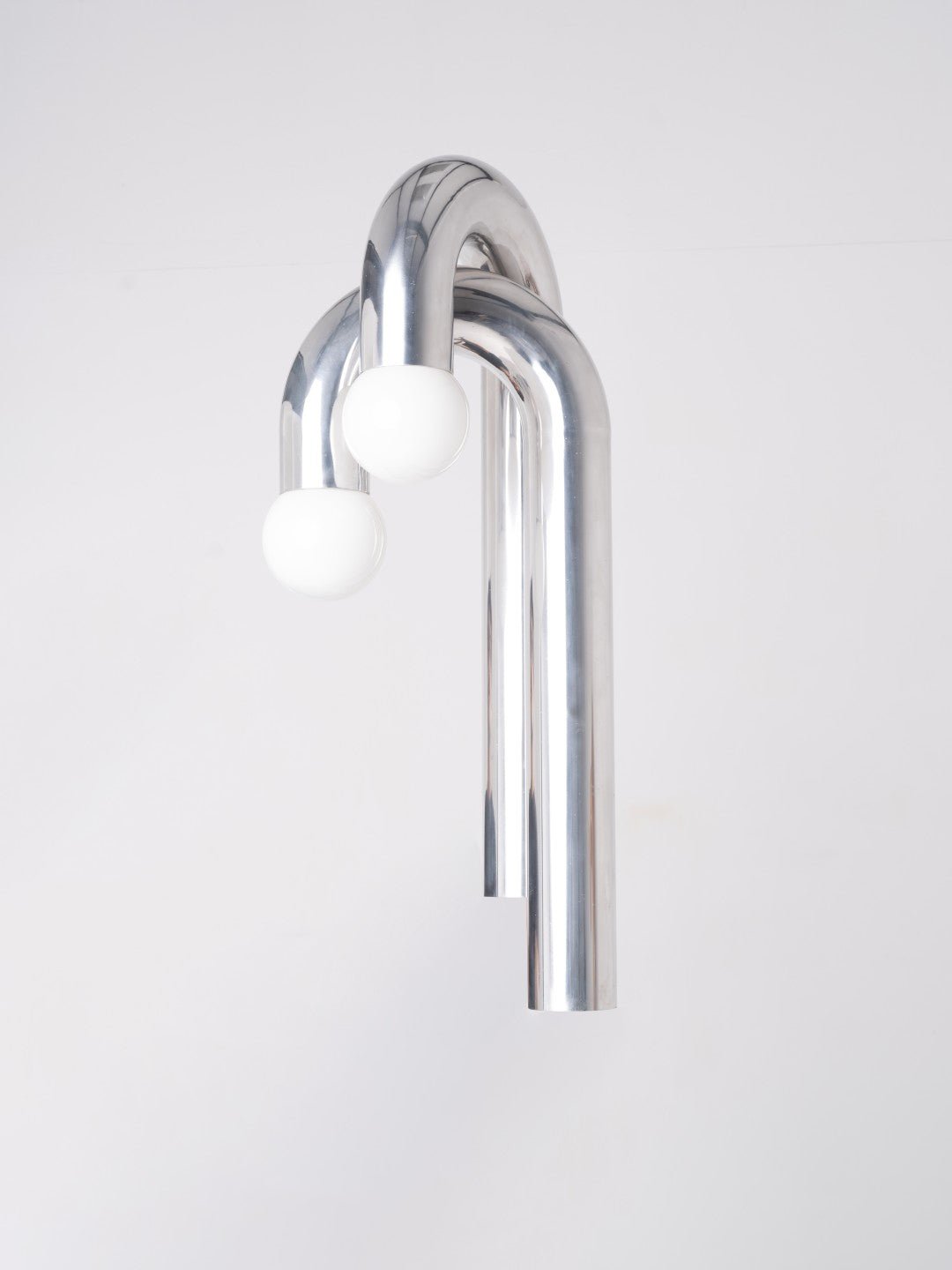 Applique Potence double - Chrome - Axel Chay - Design Contemporain - Maison Caldeira
