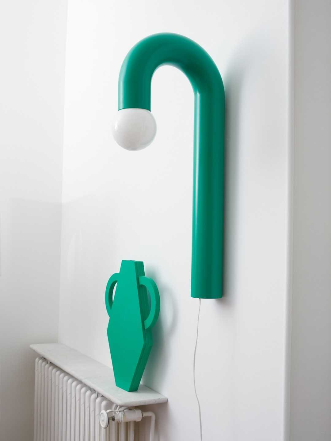 Applique Potence - Vert - Axel Chay - Design Contemporain - Maison Caldeira