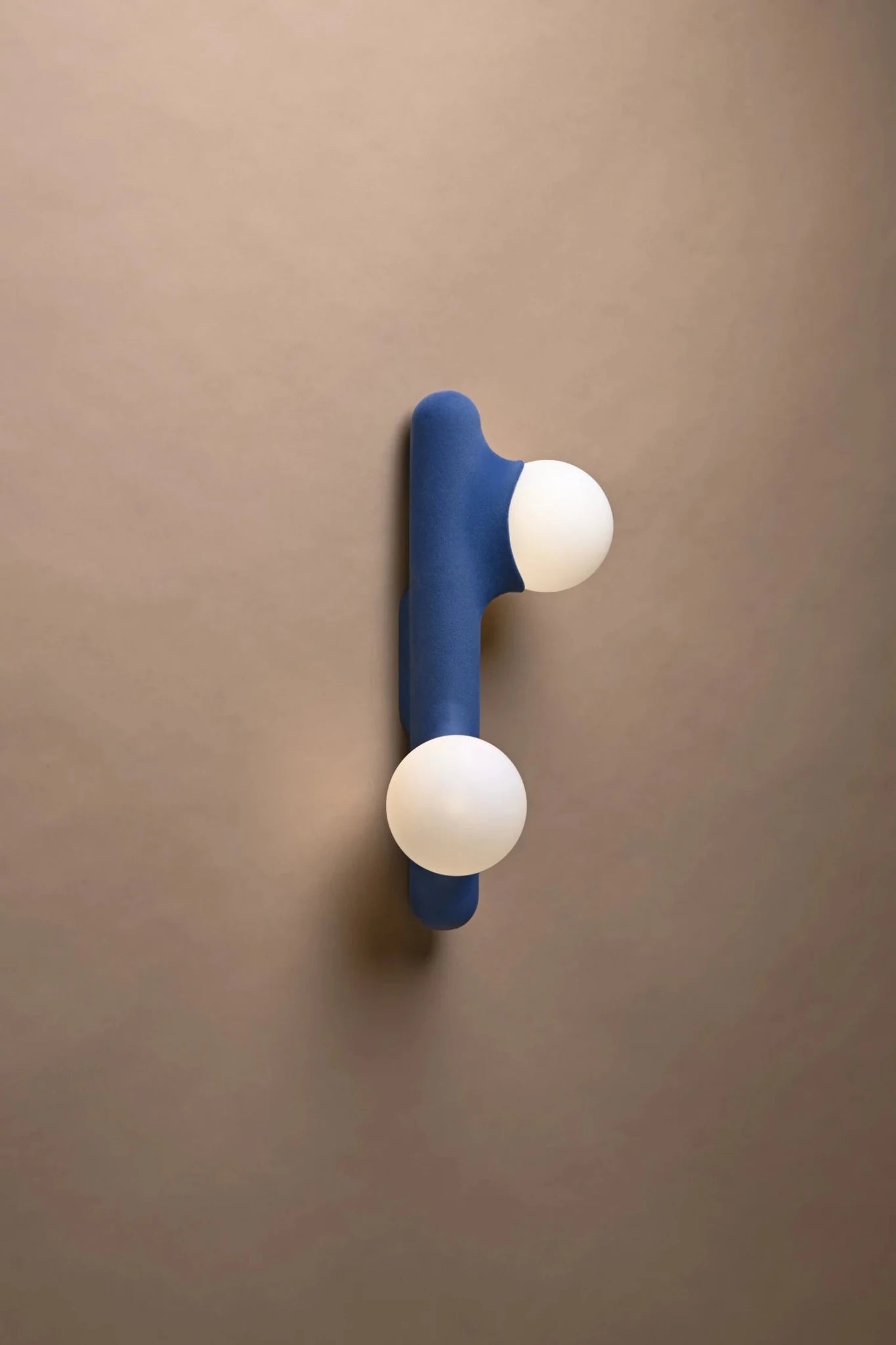 Applique Prickly Pear Double Velours Bleu - Mickaël Koska - Caldeira