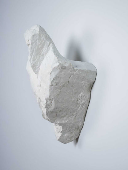 Applique Rocher - Plâtre - Axel Chay - Design Contemporain - Maison Caldeira