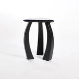 Arc de Stool '52 – Table d’Appoint en Châtaignier Noir Verni - Maison Caldeira