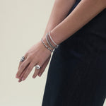 Bague Petite My Way - Argent, Émail & Diamants - Maison Caldeira