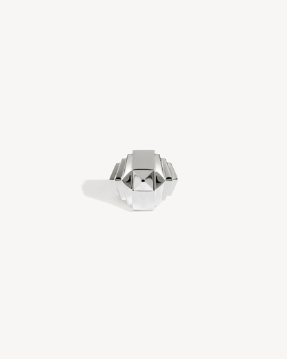 Bague Rockaway - Argent - Statement - Design Contemporain - Maison Caldeira