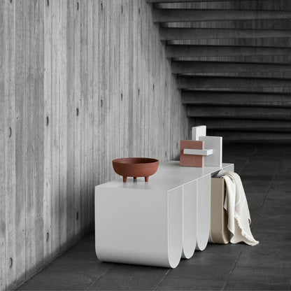 Banc 5 courbes - Beige - Kristina Dam studio - Scandinave - Maison Caldeira