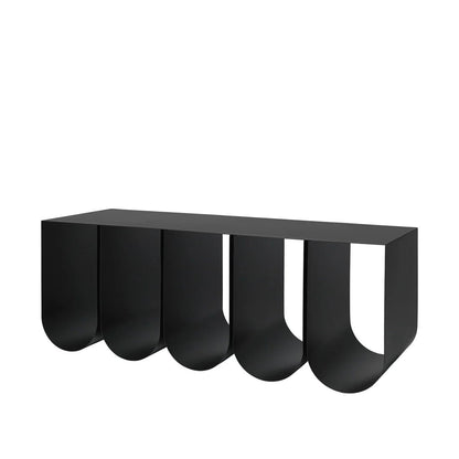 Banc 5 courbes - Noir - Kristina Dam studio - Scandinave - Maison Caldeira