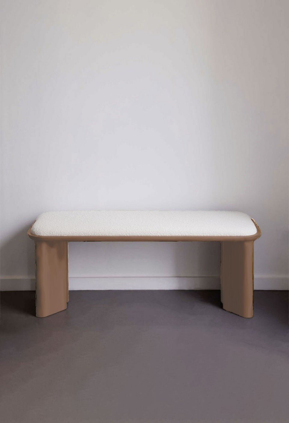 Banc Lazare - Laqué Cranberry - Maison Caldeira