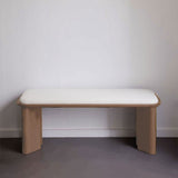 Banc Lazare - Laqué Cranberry - Maison Caldeira