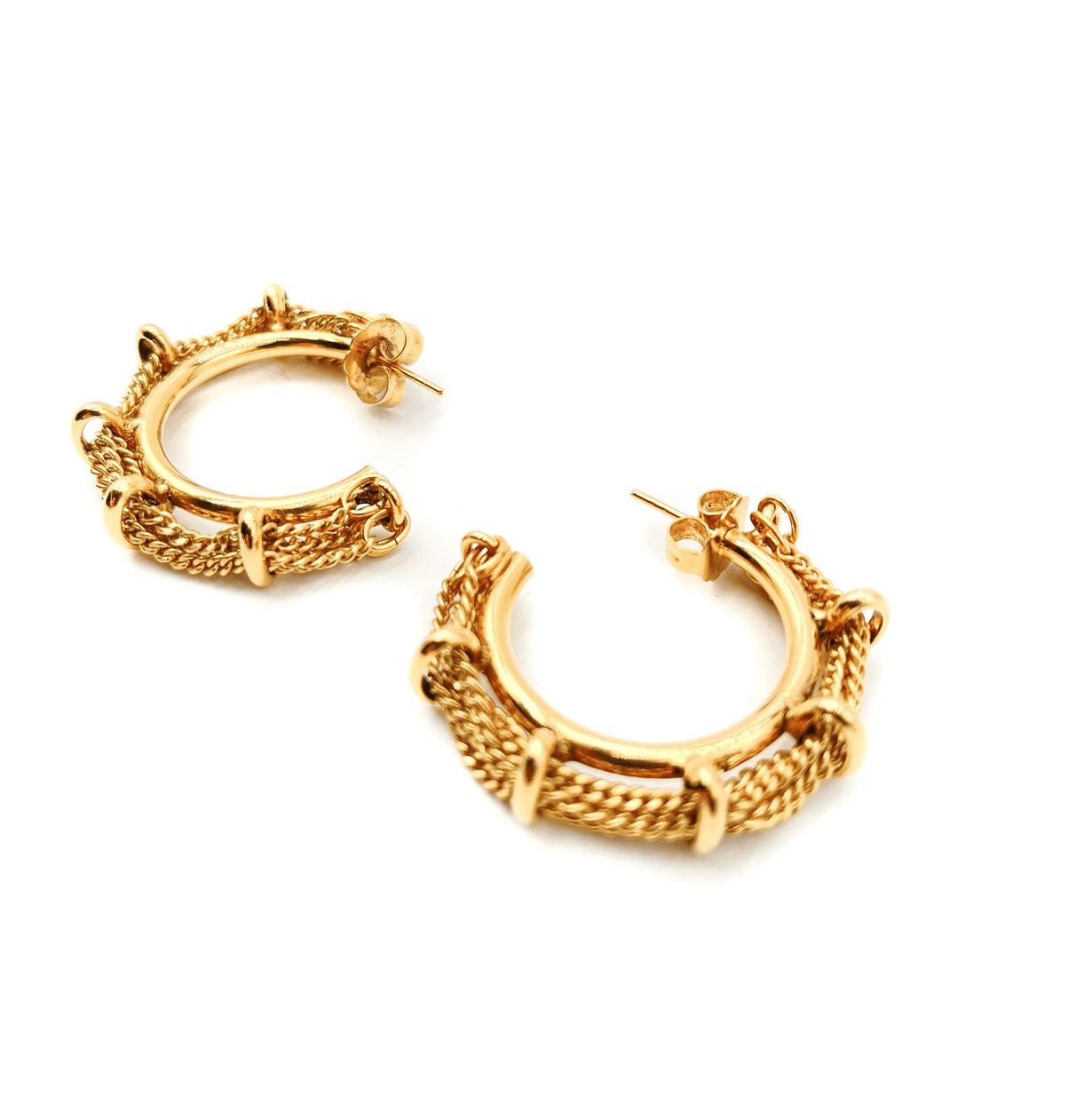 Boucles d'oreilles Bichat - Or - Perrine Taverniti - Design Contemporain - Maison Caldeira