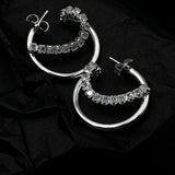 Boucles d'oreilles Boursault - argent - Maison Caldeira