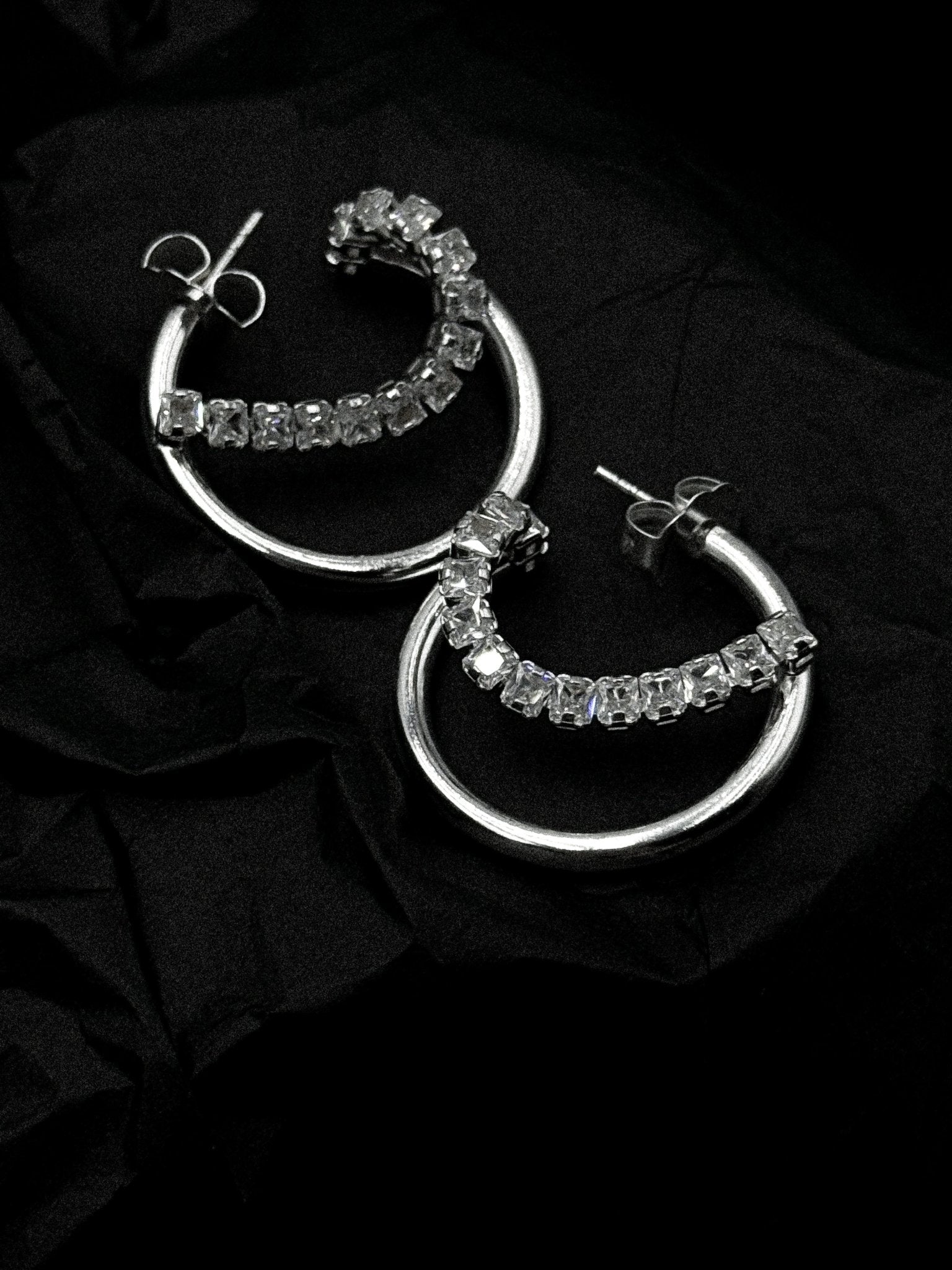 Boucles d'oreilles Boursault - argent - Maison Caldeira