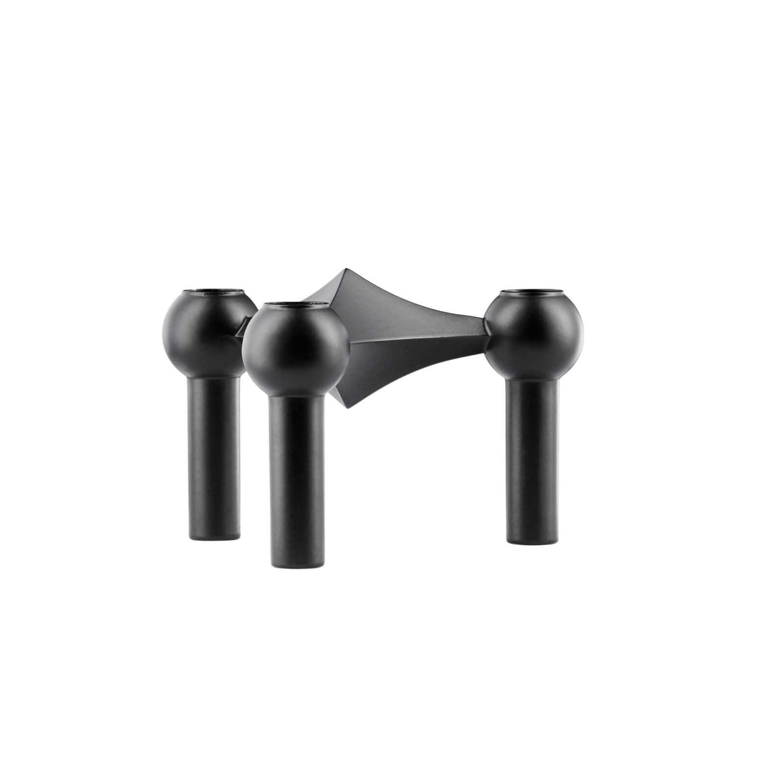 Bougeoir - Noir mat - Stoff nagel - Design Contemporain - Maison Caldeira